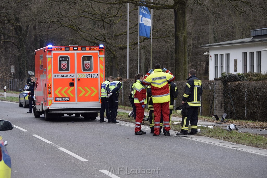 Schwerer VU Krad Pkw Koeln Porz Eil Grengeler Mauspfad P065.JPG - Miklos Laubert